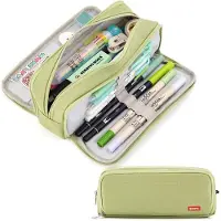 BOTC Etui - Pennenzak - Etui jongens - Etui meisjes - 24x8x11 cm - schoolspullen - etuis voor school - Groen