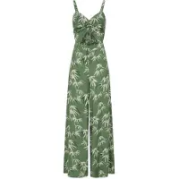 Banned - Nancy Bamboo Jumpsuit - XL - Groen