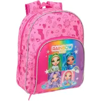 Safta Small Rainbow High Shine 9.50l 27x33x10 Cm Backpack Roze Kinderen