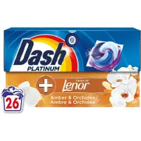 Dash Wasmiddelcapsules 4in1 Pods Amber & Orchidee - 26 stuks
