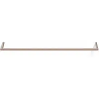 DECOR WALTHER Handdoekstang Mikado HTE80 Enkel Mat Koper PVD 80 cm
