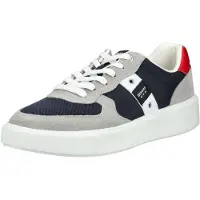 Blauer Sneakers laag grijs / donkergrijs / rood