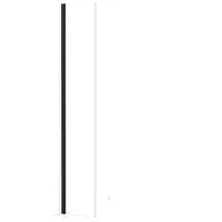 Maxaro Diamond Inloopdouche | 40 cm Mat zwart Helder glas Vaste wand