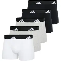 Adidas Boxershorts 'Active Flex' grijs gemêleerd / zwart / wit