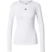 Adidas Functioneel shirt 'TECHFIT Long Sleeve Training' wit