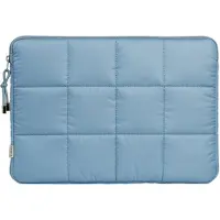 Selencia Puffy Laptophoes 15-16 inch - Laptopsleeve - Slate Blue