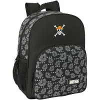 Safta One Piece Pirates 21l 22x42x15 Cm Backpack Zwart Kinderen