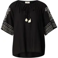 JDY Blouse 'JDYRisso' crème / zwart