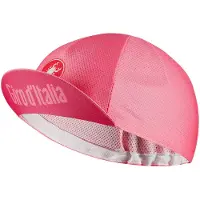 Castelli GIRO D'ITALIA Fietsmuts Rosa 2025 fietsmuts, voor heren, Kepie, Wielrenkleding