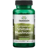 Swanson Health , Volledig Spectrum Shiitake Pad, 500 mg, 60 Capsules