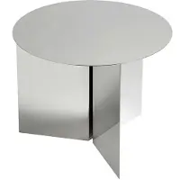 HAY Bijzettafel Slit Mirror High Gloss Round Ø45 x H35,5 cm