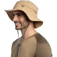 Buff - Wandel- en bergsportkleding - Explore Booney Hat Solid Fawn voor Heren - Maat S/M - Beige