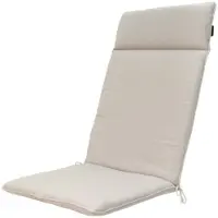 Madison Tuinstoelkussen Universeel Napels Taupe Water Reppelent Hoge Rug (120 x 50 cm)