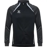 Hummel Trainingsjack 'Lead 2.0' donkergrijs / zwart / wit