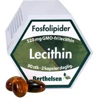 Berthelsen Naturprodukter - Lecithin 520mg 90 stk.