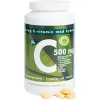 Berthelsen Naturprodukter - C Vitamin med hyben 500Mg 240 stk.