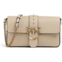 Pinko Schoudertas 'LOVE ONE CLASSIC' beige