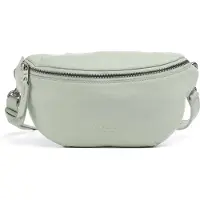 Liebeskind berlin Leren Schoudertas Gordeltas Seasonal Noos Sheep Natural Tavia Belt Bag Sage Mintgroen