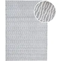 Axi Ibiza Buitenkleed, rechthoekig, grijs - Ideaal voor kleinere zithoeken of een bistroset / Buitenkleed gemaakt van gerecyclede PET-flessen - 140x200 cm / Dikte: 5 mm