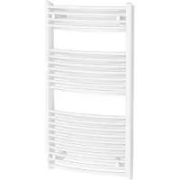 Maxaro Venus Handdoekradiator | 60x118 cm Mat wit 668 Watt Staal Centrale verwarming