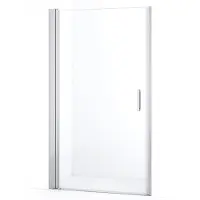 Maxaro Diamond Douchedeur 100 cm Chroom Helder Glas Draaideur | Douchedeur | Douchedeur Draaibaar | Douchedeur Inklapbaar