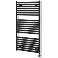 Maxaro Zeus Radiator Elektrisch | 60x120 cm Mat zwart 600 Watt Aluminium