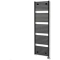 Maxaro Zeus Radiator Elektrisch | 60x204 cm Mat zwart 900 Watt Aluminium