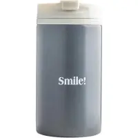 Gusta Drinkbeker To Go Smile Antraciet 350 Ml