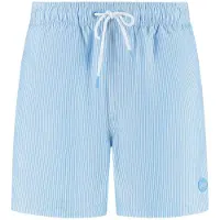 Shiwi Zwemshorts 'Mike' lichtblauw / wit