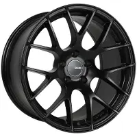 ENKEI Raijin 18x8.5 42mm Offset 5x112 Bolt Pattern 72.6 Bore Diameter Matte Black Wheel