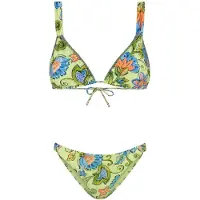 Shiwi Bikini lichtblauw / groen / oranje