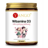 Yango Witamina D3 appelpectinegelei (40 gelei) BI9287