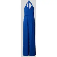 Jake*s Cocktail Jumpsuit met plissévouwen en ronde hals