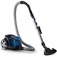 Philips Stofzuiger zonder Zak FC9331/09 - Alle Vloertypen - Sterke Zuigkracht - Met H13 Allergiefilter - Met Extra Mondstuk - Blauw