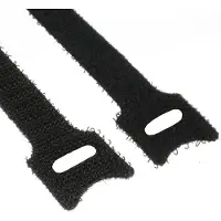 InLine Klittenband kabelbinders 330 x 12mm / zwart (10 stuks)