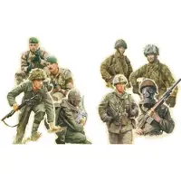 Italeri Modelbouwpakket Diorama - 6191 Nato Troops 1980s Plastic - 1:72 - Modelbouw