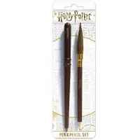 Pyramid Harry Potter Pen & Potlood Set Wand & Broom Bruin