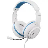 Deltaco GAM-127-W Gaming Headset - PS5 - 3.5mm Connector - Wit/Blauw
