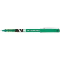 Pilot Pen Hi-Tecpoint Niet-intrekbaar Rollerballpen Groen 0,3 mm Fijn Naaldpunt