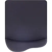 InLine Premium muismat met polsondersteuner voor optische en laser muizen / zwart