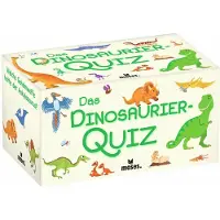 Sonstige Verlage MOS90376 - Das Dinosaurier-Quiz, Kartenspiel, 2-5 Spieler, ab 8 Jahren (DE-Ausgabe)
