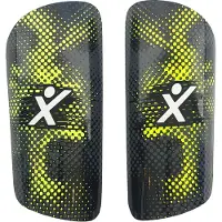 Sportx scheenbeschermers groen/zwart