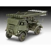 Wittmax Modelbouwpakket Auto - 63338 Fordson - BM-13-16 op WOT8 Katyusha/Cargo - Militaire Truck - Model Set Plastic - 1:35 - Modelbouw