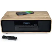 BigBen Interactive WOOD Mini Hi-Fi Geluidsysteem