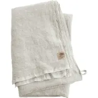 Lovely Linen Lovely Hamam Handdoek 90x145 Cm Lichtgrijs - Handdoeken & badhanddoeken Linnen Light Grey - HL0195