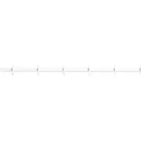 String hakenrek medium 82 cm Wit