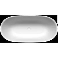 Kaldewei MEISTERSTÜCK OYO DUO badkuip, model 1050-4034, afmetingen 163 x 77 cm, met overloop en afvoerdeksel, geëmailleerd