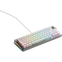 Glorious GMMK 3 PRO 65% - Volledig geassembleerd, met kabel, USB, mechanische schakelaar, QWERTY-lay-out, RGB LED-verlichting, zilverkleurig