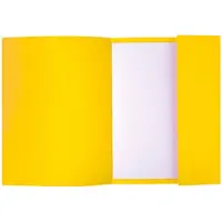 Exacompta 1-Flap map 218011E Geel Karton 24 x 32 cm 250 Stuks