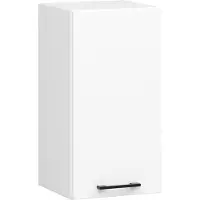 NORE Keukenkast modulaire OLIWIA W40 met 1 Deur / Hangkast / Bovenkast / Furniture Factory / Wit / 40 x 58 x 30 cm